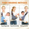 Toddler Carrier,Baby Sling Carrier,Upgraded 2025 Baby Sling with 4 Adjustable Straps,Baby