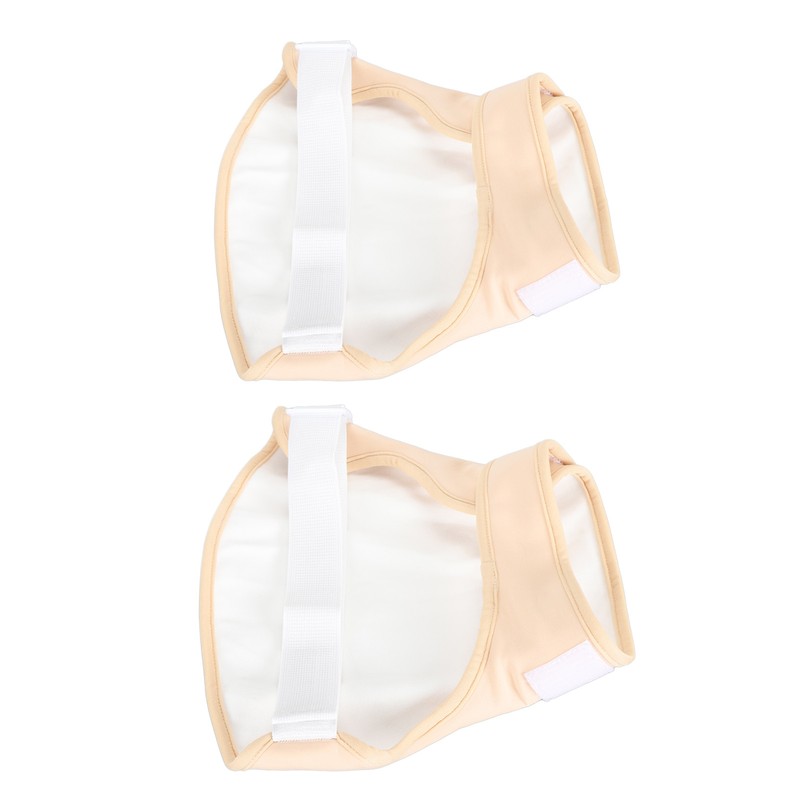 2pcs Castor Oil Shoulder Wrap Bag Reusable Organic Cotton Shoulder