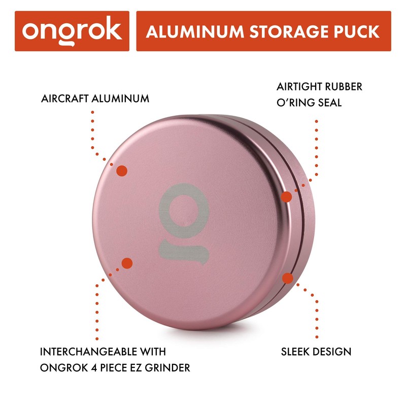 ONGROK Storage Puck, Perfect Size Container to Stash in Your