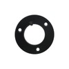Wealrit 4 Pcs Round Post Bases Stainless Steel Flange Anchor