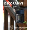 Solar Fence Lights Outdoor, 8 Pack Waterproof Solar Lights Outdoor,