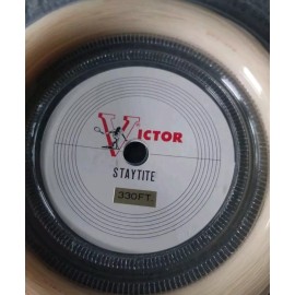 VICTOR RARE Victor Badminton Staytite String White 330 FT Feet - NOS - READ