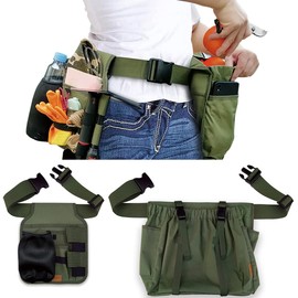 Gardening Apron Tool Belt Set - Apron With Pockets for Women, Garden Tool Belt, Great Gifts for Gardeners
