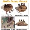 Tactical Molle Dump Collapsible Pouch Drawstring Magazine Dump Pouch Elite
