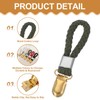 sourcing map 4 Pcs Tea Towel Clips with Cotton Loop