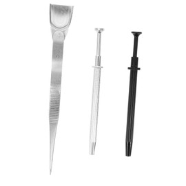 jojofuny 1 Set Jewelry Grabbing Tweezers Multi Use Stainless Steel Nipper for Precision Work Bead Crafting and Jewelry Making Lightweight and Easy to Carry for Hobbyists