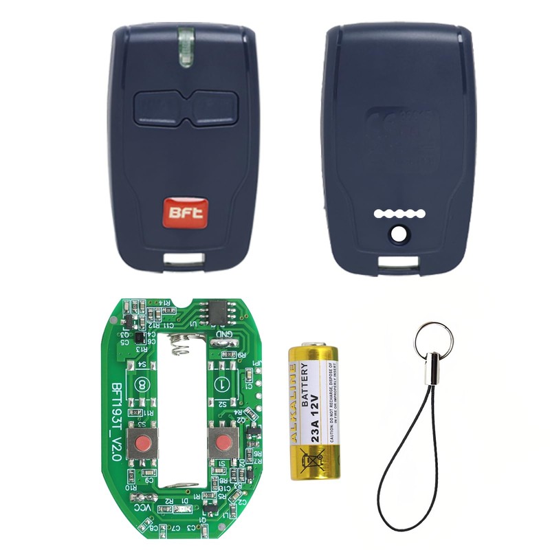 Garage Door Remote Control for BFT Mitto 2 B RCB,433MHZ,Remote
