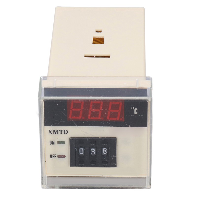 AC E Type Adjustable Temperature Controller LCD Digital Thermostat 0‑399℃