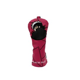 HOKUSHIN TRADING OHC0068 Black Jack Cat Hand Headcover for UT