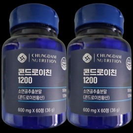 Cheongdam Nutrition 2 cans Cheongdam Nutrition Chondroitin 1200 / 2통 청담뉴트리션 콘드로이친 1200