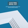 Somime 8x10 Precut Picture Mats,White 8x10 Picture Mats for 5x7