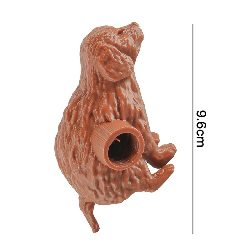 Sarini Hilarious Puppy Poop Toothpaste Dispenser, Funny Toothpaste Dispenser, Pooping