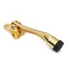 Kick Down Door Stop, Zinc Alloy Stopper Prop Stay Spring