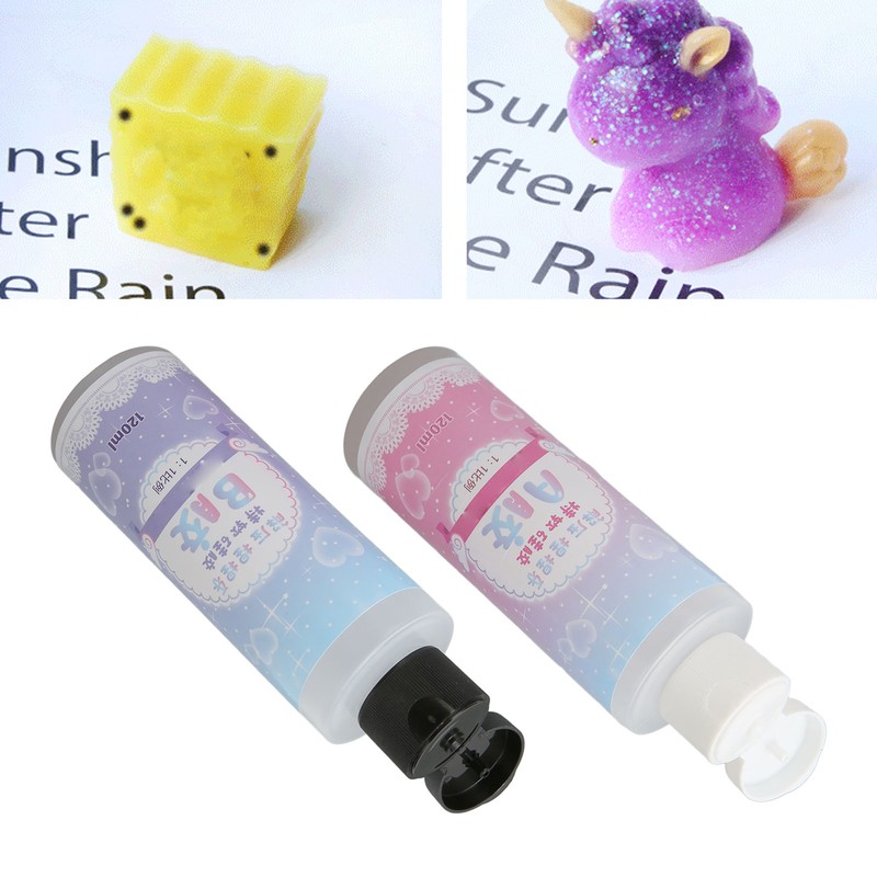 Liquid Translucent Silicone DIY Elasticity Kneaded Squeezed Clear Silicone Rubber