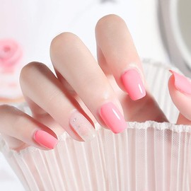 VENALISA 15ml Pink Gel Nail Polish, Light Pink Gel Polish Baby Nude Pink Color Soak Off UV LED Nail Gel Polish Nail Art Starter Manicure Salon DIY at Home, 0.53 OZ