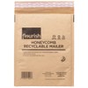Flourish Brand #2 Honeycomb Recyclable Mailers, 10.7 in. x 8.8