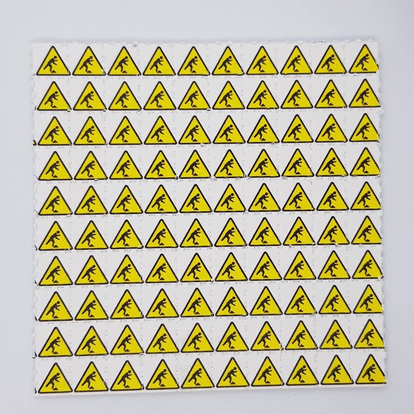 Tripping Hazard Blotter Art Psychedelic Art Gift Acid Art 100