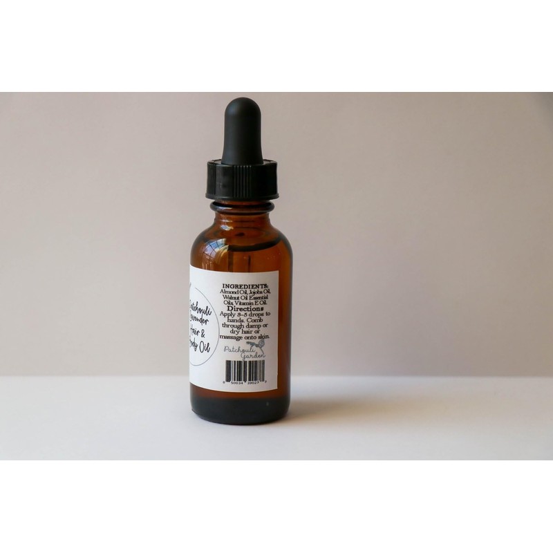 Patchoui Lavender Hair and Body Oil
