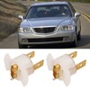 2pcs H1 Halogen Headlight Bulb Holder 33116-SD4-961 Compatible with Honda