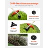 VEVOR String Trimmer, 51.7CC 2-Stroke, Gas Powered Weed Wacker, 16.9"