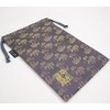 Thousands Thread 繍院 西陣織 Field Of Drawstring bag (Lined) Gold