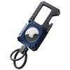 Llavero AirTag con mosquetón, llavero resistente, abridor de botellas, impermeable,