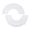 Split Design 12 Inch Ceiling Medallion for Lights & Fans