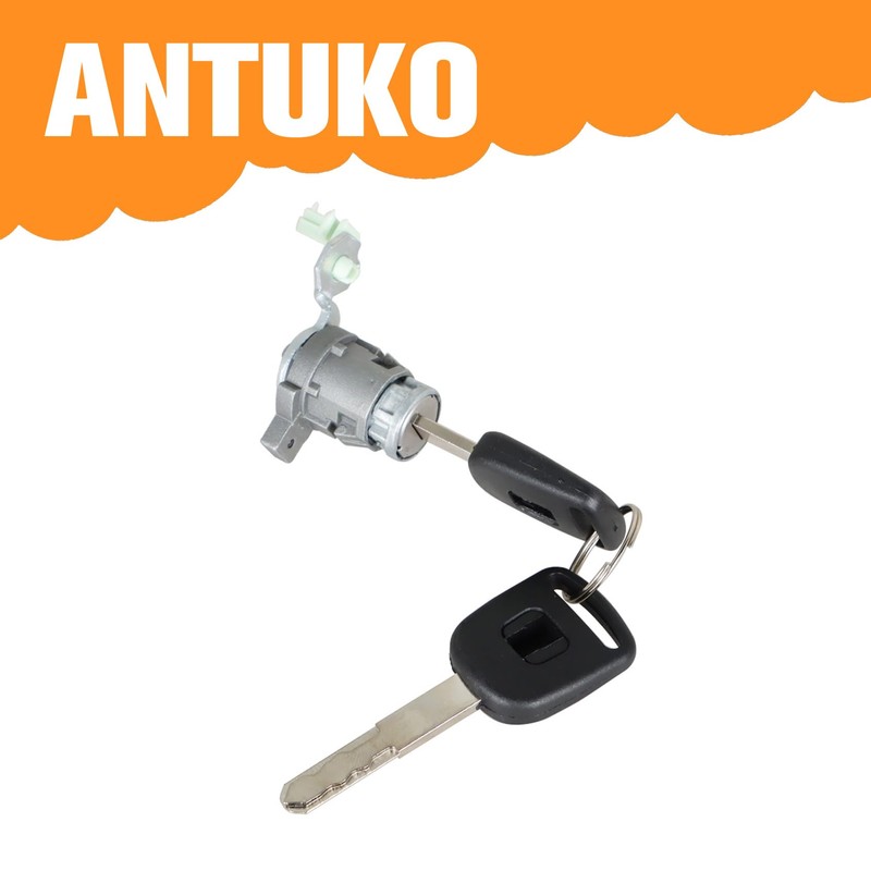 ANTUKO Left and Right Door Lock Cylinder Replacement for Civic