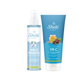 Kit Anti-Várices de Sheló NABEL: Hielo Mineral y Crema VR-C para Adultos Unisex