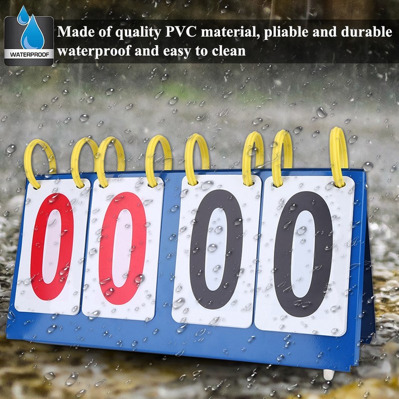 Portable Flip Sports Scoreboard Score Conuter for Table Tennis Basketball