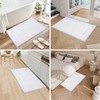 Pauwer Bathroom Rug Set - 3 Piece Shower Mats with