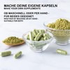 500 Vegane Kapseln zum Befüllen - Leerkapseln Größe 0 -
