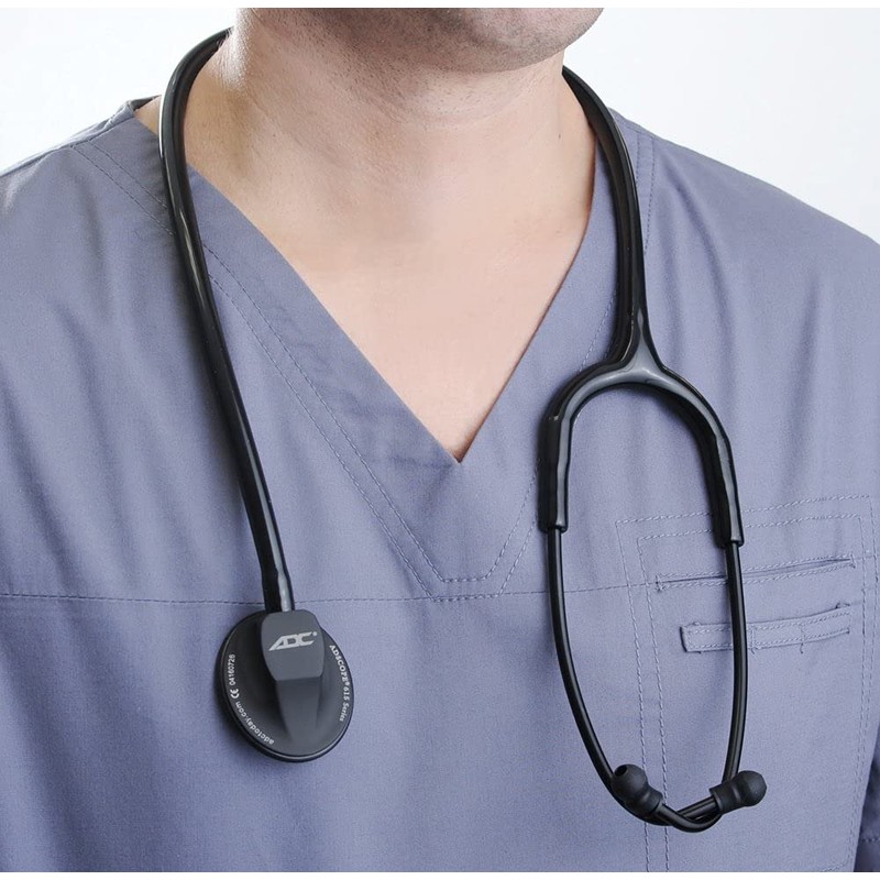ADC(NY,USA) AD715ABK ADScope Platinum Clinician Statoscope All Black