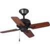 Progress Lighting Drift Collection 32" Four-Blade Ceiling Fan