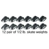 PowerSk8r™ Skate Weights (0.5 Pound)