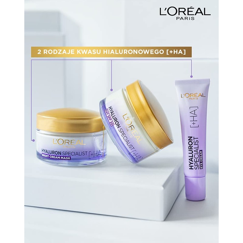 Loreal-Care Hyal Replumping Moisturising Day Cream 50 ml 50 ml