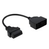 YINETTECH 22 Pin OBD1 to 16 Pin OBD2 Convertor Adapter