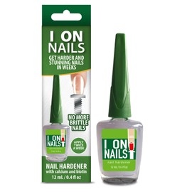 Generic I On Nails Hardener with Calcium Biotin, Longer, Stronger, No More Brittle Nails Base Coat, Clear