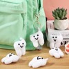 Halloscume 6 Pcs Knitted Tooth Keychain Christmas Dental Assitant Gifts