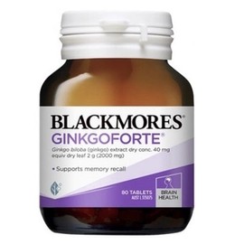 Blackmores Ginkgoforte 80Tabs Ginkgo (Ginkgo Biloba)