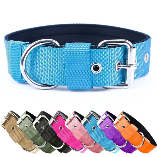 Heavy Duty Tactical Dog Collar - 1.5" Width Military Durable