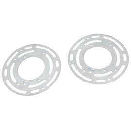 2 Juegos de Soporte de Montaje de Lámpara de Acero de Iluminación Universal, Duradero y Exquisito, Fácil Instalación para Ventiladores de Techo, Candelabros y Más