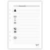 Agendepoint.it - Replacement Weekly Calendar BI-LINGUA 15 x 21 cm