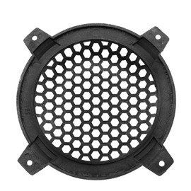 4Inch Grill Cover DGZZI 2PCS 4inch Red Round ABS Plastic Mesh Grilles Car Audio Speaker Covers Woofer Subwoofer Grill