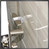 3pcs Door Stopper Transparent Silica Gel Door Handle Buffer Wall