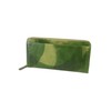Dakota DA-30683 Women's Long Wallet, Round Zipper, Genuine Leather, green