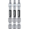 Makita E-00810 Impact XPS™ #3 Square 2" Power Bit, 3/pk