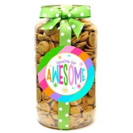 Nam's Bits Chocolate Chip Cookies - You're Awesome Gallon Jar - BSAWE