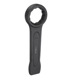 HARFINGTON Striking Wrench 1-13/16" 12-Point Flat Strike Wrench Slogging Ring Spanner Straight Handle Box End Striking Wrenches