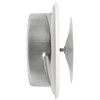 Vent Systems Diameter 150 mm Round Disc Valve White Metal